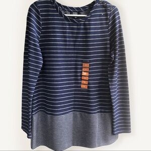 - JONES‎ New York  Blue Women’s Shirt Sz M